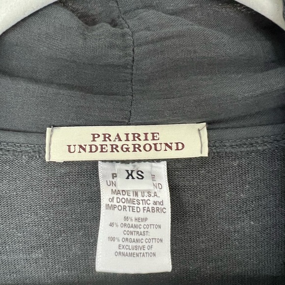 Prairie Underground Gray Tunic, XS - Picture 3 of 3